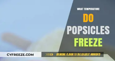 Perfect Popsicle Freezing: Ideal Temperature for Delicious Frozen Treats
