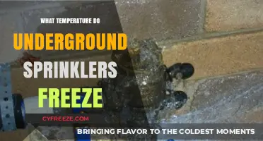 Preventing Sprinkler Freeze: Optimal Underground Temperature Thresholds Explained