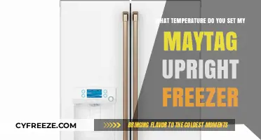 Optimal Temperature Settings for Your Maytag Upright Freezer Guide
