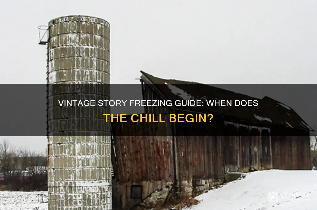 what temperature do you start freezing in vintage story