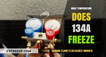 Understanding the Freezing Point of 134a Refrigerant: A Comprehensive Guide