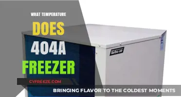 Optimal Temperature Range for 404A Refrigerant in Commercial Freezers