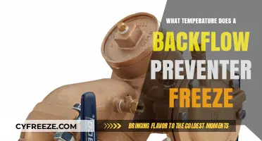 Preventing Freeze Damage: Critical Temperature Thresholds for Backflow Preventers