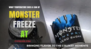 Monster Energy Freeze Point: When Does Your Can Turn to Ice?