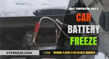 Car Battery Freezing Point: When Does Cold Weather Impact Performance?