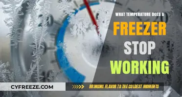 Freezer Failure: Understanding the Critical Temperature Threshold for Optimal Function