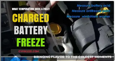 Fully Charged Battery Freezing Point: Critical Temperature Threshold Explained