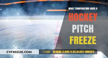 When Does a Hockey Pitch Freeze? Understanding Ice Formation Temperatures