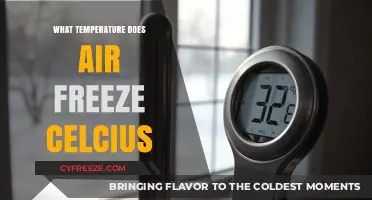 At What Celsius Temperature Does Air Freeze? A Quick Guide