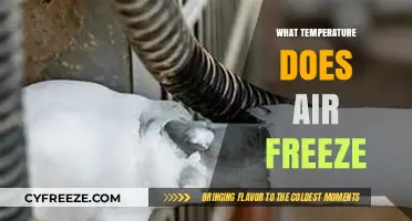 Understanding the Freezing Point of Air: Temperature Threshold Explained