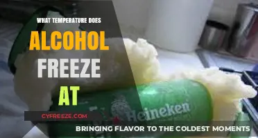 Alcohol's Freezing Point: Understanding When Different Types Freeze