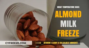 Almond Milk Freezing Point: Ideal Temperature for Perfect Preservation