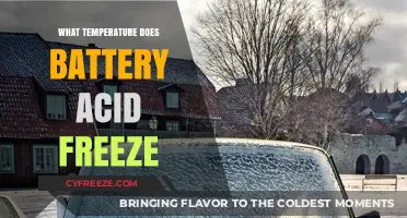 Battery Acid Freezing Point: Understanding Temperature Thresholds for Safety