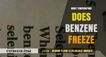 Understanding Benzene's Freezing Point: Temperature and Conditions Explained