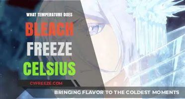 Bleach Freezing Point: Understanding Celsius Temperature Threshold for Solidification