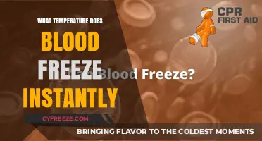 Instant Blood Freezing: The Critical Temperature Threshold Explained
