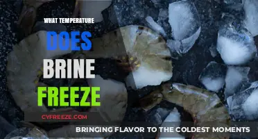 Brine Freezing Point: Understanding Temperature Thresholds for Saltwater Solutions