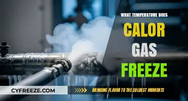 Calor Gas Freezing Point: Understanding Temperature Thresholds for Safe Use