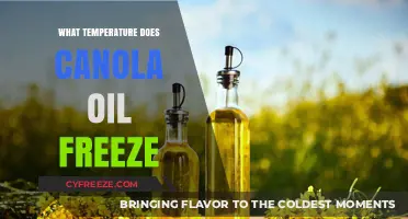 Canola Oil Freezing Point: Understanding Its Temperature Threshold