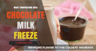 Discover the Freezing Point of Chocolate Milk: A Chilling Guide