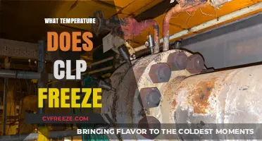 CLP Freezing Point: Understanding Temperature Thresholds for Optimal Storage