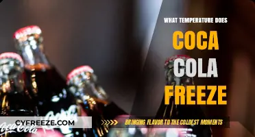 Coca-Cola's Freezing Point: Uncovering the Temperature That Turns Liquid to Ice