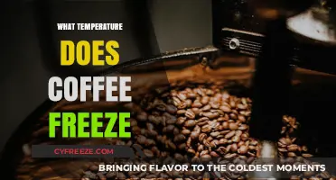 At What Temperature Does Coffee Freeze? A Brewing Guide