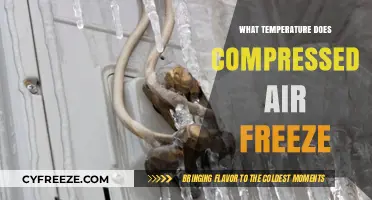 At What Temperature Does Compressed Air Freeze? A Guide