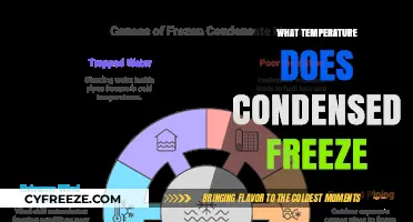 Understanding the Freezing Point of Condensate: A Comprehensive Guide