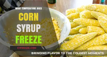 Corn Syrup Freezing Point: Temperature Guide for Storage and Use