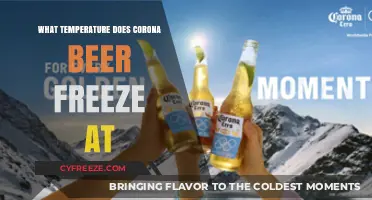 Corona Beer Freezing Point: When Does Your Favorite Brew Freeze?