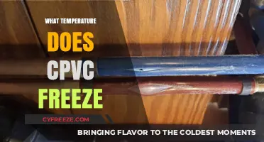 CPVC Freeze Point: Understanding Temperature Risks for Your Plumbing System