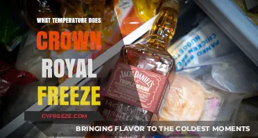 Crown Royal Freezing Point: What Temperature Does It Freeze At?