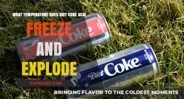 Diet Coke Acai Freezing Point: When Does It Explode?