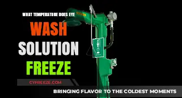Eye Wash Solution Freezing Point: Critical Temperature Guide for Safety