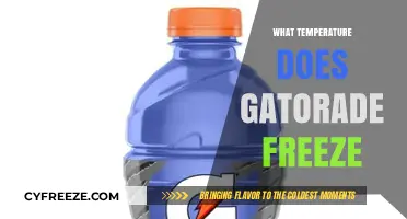 At What Temperature Does Gatorade Freeze? A Refreshing Guide