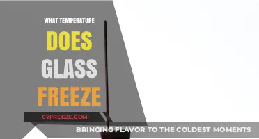 Understanding the Freezing Point of Glass: Temperature and Science Explained