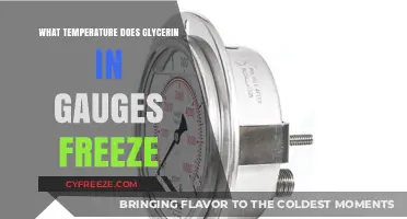 Glycerin in Gauges: Understanding Its Freezing Point and Applications
