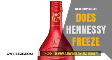 Chilling Hennessy: Discovering the Freezing Point of Your Favorite Cognac