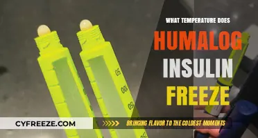 Humalog Insulin Freezing Point: Critical Temperature Guide for Safe Storage