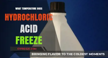 Hydrochloric Acid Freezing Point: Understanding Its Temperature Threshold