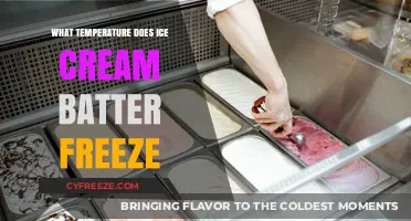 Perfect Ice Cream Texture: Ideal Freezing Temperature for Batter Revealed