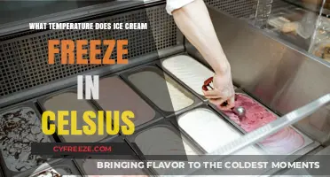 Ice Cream Freezing Point: Ideal Celsius Temperature for Perfect Texture