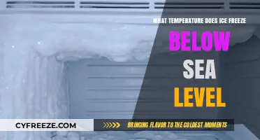 Ice Freezing Point: Below Sea Level Temperature Explained Simply