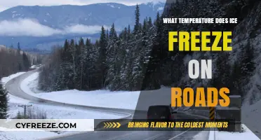 Understanding Road Ice Formation: When and How Temperature Freezes Water