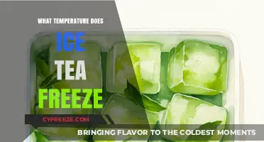 At What Temperature Does Iced Tea Freeze? A Refreshing Guide