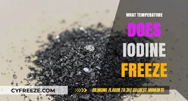 Iodine's Freezing Point: Unveiling the Temperature of Solidification