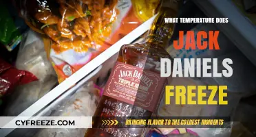 Jack Daniel's Freezing Point: When Does Whiskey Turn to Ice?