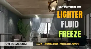 Lighter Fluid Freezing Point: Understanding Temperature Thresholds for Storage