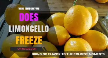 Perfect Limoncello Chill: Freezing Temperature Guide for Smooth Sipping